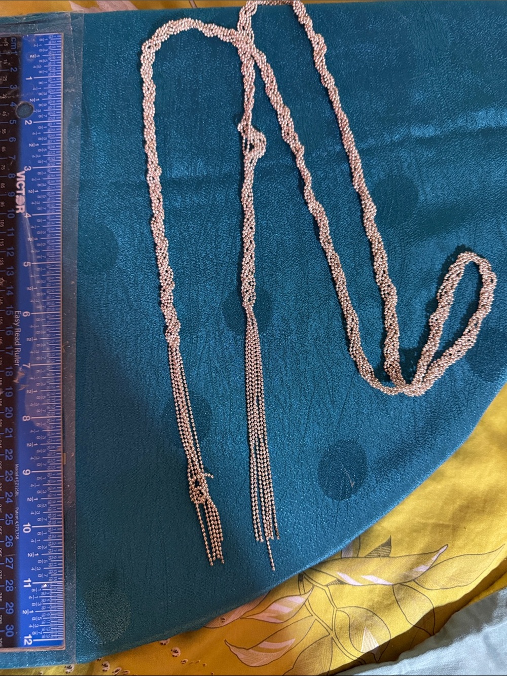 Silver Long Rope Necklace with Tassel - Women Jewelry